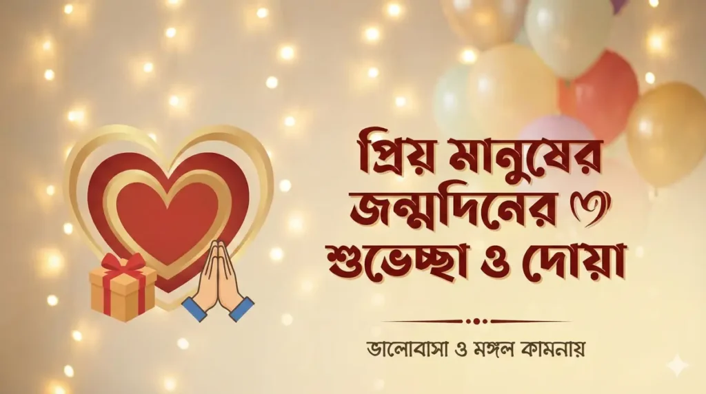 প্রিয় মানুষের জন্মদিনের স্ট্যাটাস